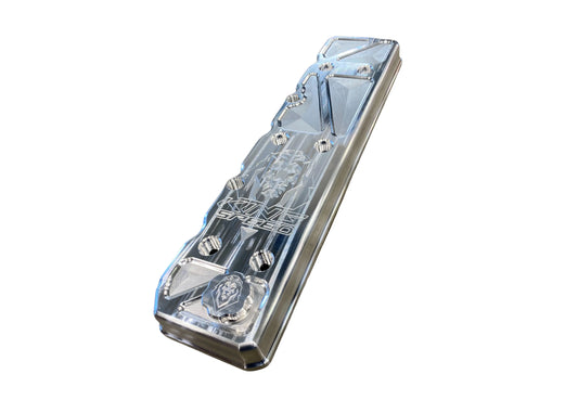 Kingspeed Billet Valve Cover 06+ Cummins Raw Engraved Kingspeed LLC