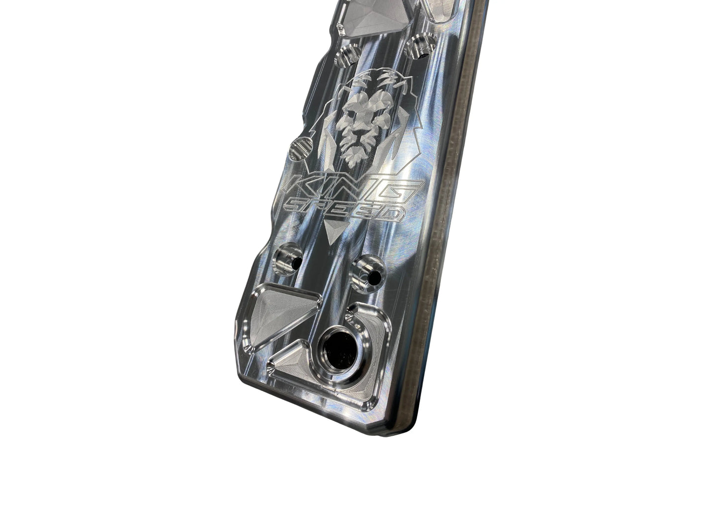 Kingspeed Billet Valve Cover 06+ Cummins Raw Engraved Kingspeed LLC