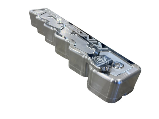 Kingspeed Billet Valve Cover Raw Engraved 89-98 Cummins Kingspeed LLC