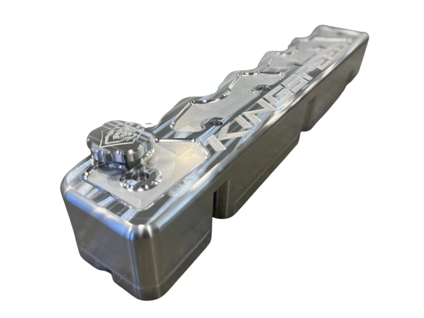 Kingspeed Billet Valve Cover Raw Engraved 89-98 Cummins Kingspeed LLC