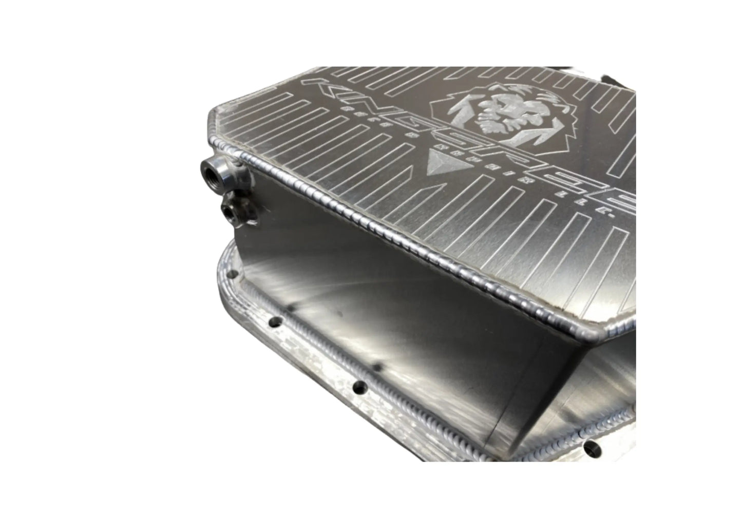 Kingspeed Fully Fabricated Aluminum 47/48RE Transmission Pan Kingspeed LLC