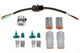 Kit w/ 4 Wire & External & Internal DTM Sockets & Plugs - For OEM Style Kick Down Hole Pass Through