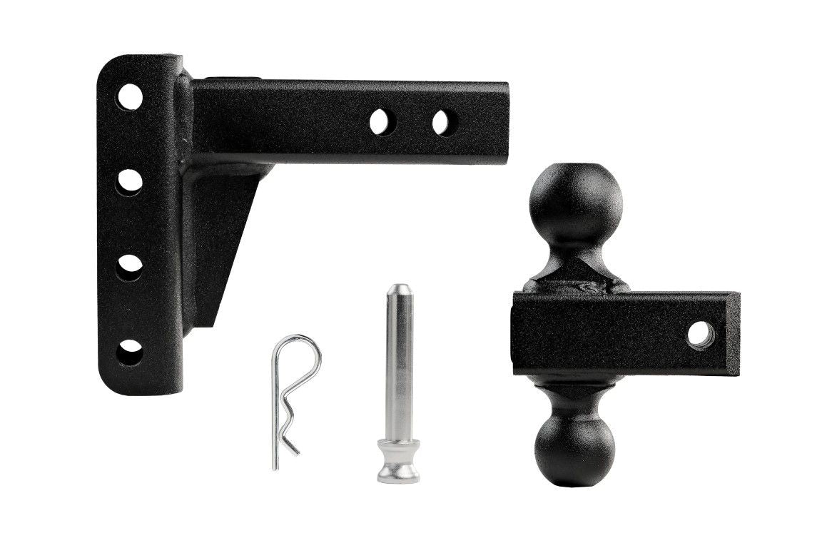2.0 inch Light Duty 4 inch Drop/Rise Hitch BulletProof Hitch BulletProof Hitches