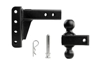 2.0 inch Light Duty 4 inch Drop/Rise Hitch BulletProof Hitch BulletProof Hitches