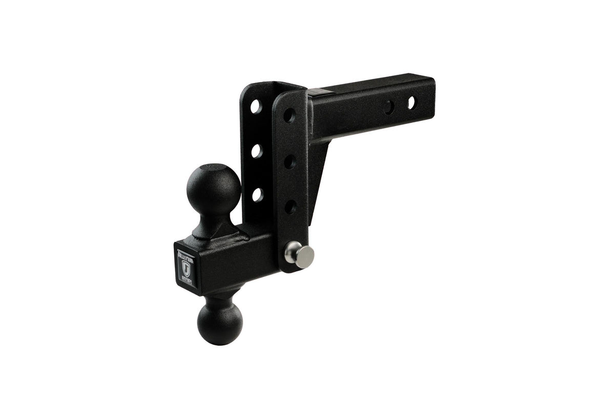 2.0 inch Light Duty 4 inch Drop/Rise Hitch BulletProof Hitch BulletProof Hitches