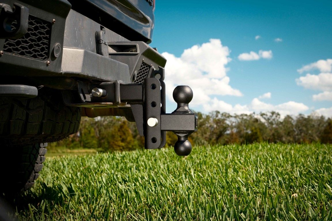 2.0 inch Light Duty 4 inch Drop/Rise Hitch BulletProof Hitch BulletProof Hitches