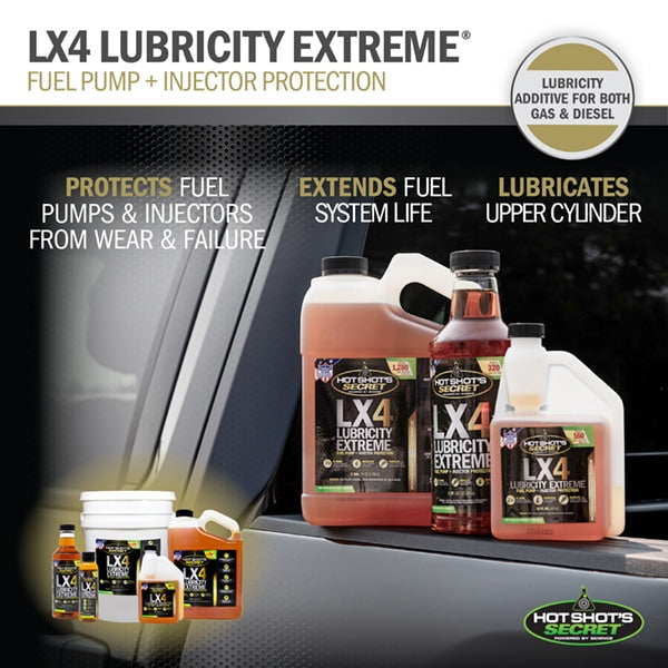 Hot Shot's Secret LX4 Lubricity Extreme - TAMELESS PERFORMANCE