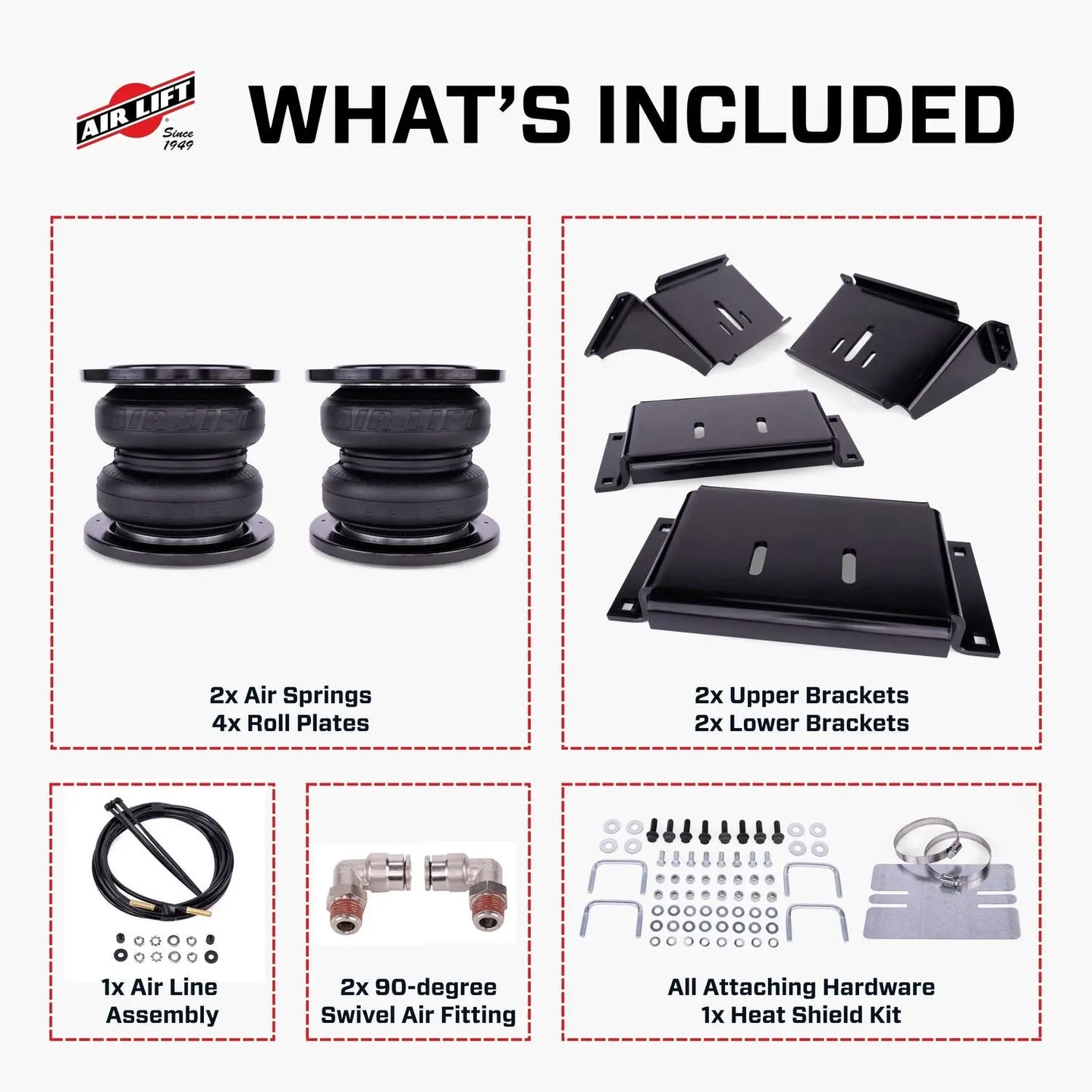 LoadLifter 7500 XL Ultimate Air Spring Kit  - 57543 - image 6