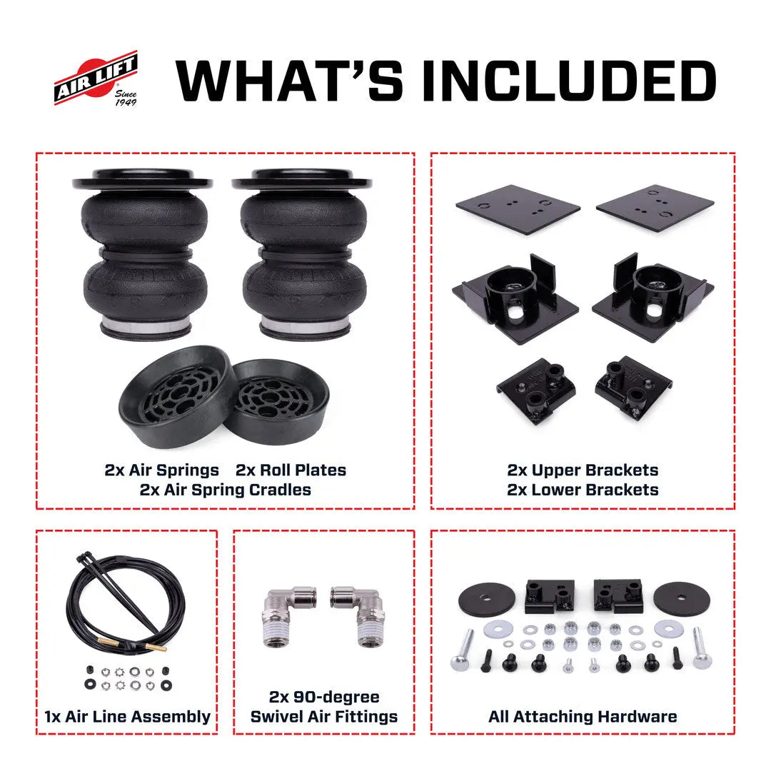 LoadLifter Air Spring Kit With Air Spring Cradles - 57415 - image 18
