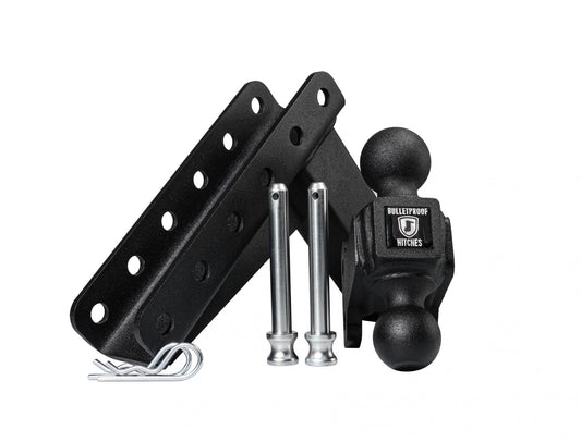 2.5 inch Medium Duty 6 inch Drop/Rise Hitch BulletProof Hitch