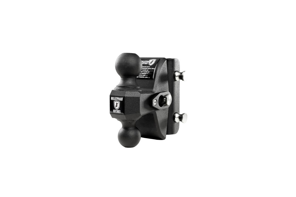 Medium Duty Road Suppressor Dual Ball BulletProof Hitch BulletProof Hitches