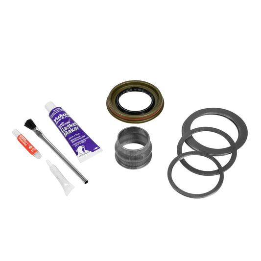 Minimum Install Kit Jeep Wrangler JL Dana 44 Front Without Axle Seals JL D44/ 210MM Front Minimum Install Kit (W/O Axle Seals) Yukon Gear Yukon Gear and Axle