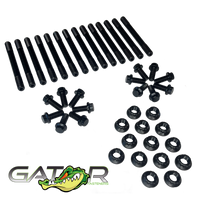 Heavy Duty Main Stud Kit for Dodge (07-25) 6.7L Cummins Diesel w/ Factory Girdle Gator Fasteners Gator Fasteners