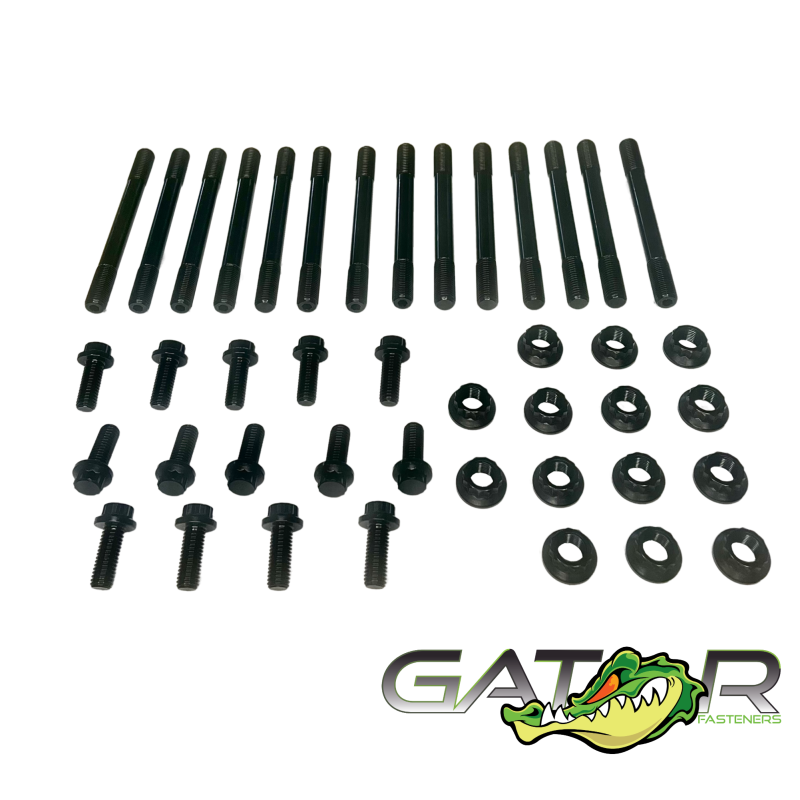 Heavy Duty Main Stud Kit for Dodge (07-25) 6.7L Cummins Diesel w/ Factory Girdle Gator Fasteners Gator Fasteners