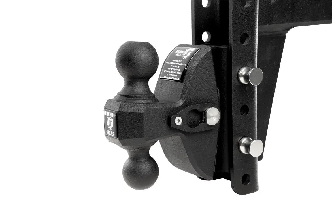 Medium Duty Road Suppressor Dual Ball BulletProof Hitch BulletProof Hitches