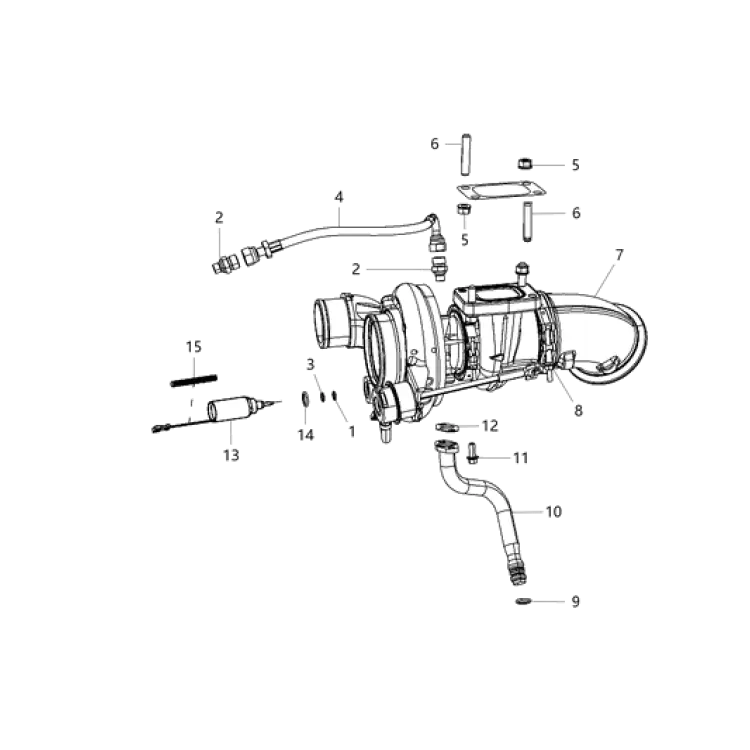 Mopar 05-09 Dodge 5.9L Cummins Mopar Replacement Turbo mopar