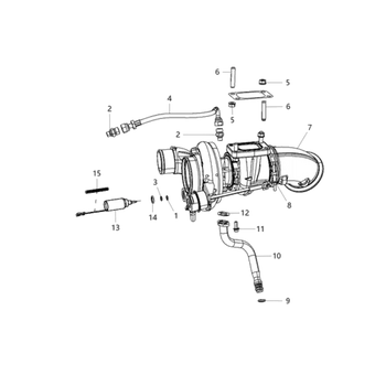 compare product Mopar 05-09 Dodge 5.9L Cummins Mopar Replacement Turbo