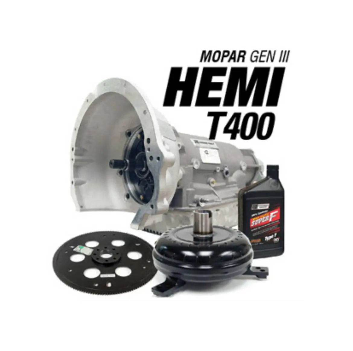Mopar Gen III Hemi T400 Transmission - Rated To 1500HP