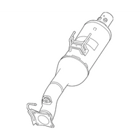 Mopar Mopar 13-16 6.7L Cummins Catalytic Converter - SCR With Ammonia Trap mopar
