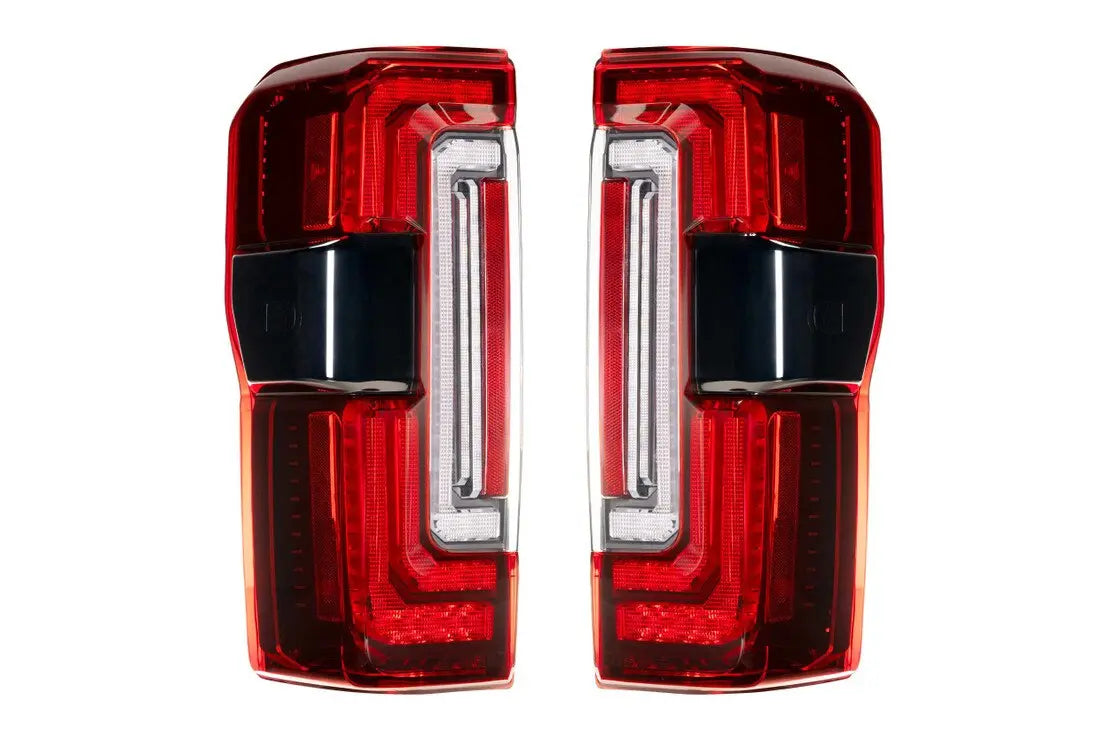 Morimoto XB LED Tail Lights – Red Lens for 2023+ Ford Super Duty Driven Light Group