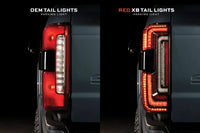Morimoto XB LED Tail Lights – Red Lens for 2023+ Ford Super Duty Driven Light Group