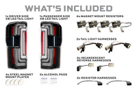 Morimoto XB LED Tail Lights – Smoked Lens for 2023+ Ford Super Duty Driven Light Group