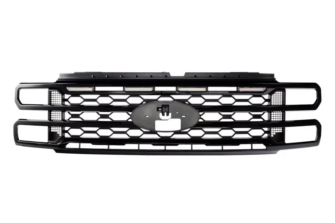 Morimoto XBG LED DRL Grille – Black (2023+ Ford Super Duty) Driven Light Group