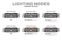 Morimoto XBG LED DRL Grille – Black (2023+ Ford Super Duty) Driven Light Group