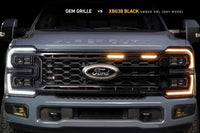 Morimoto XBG LED DRL Grille – Black (2023+ Ford Super Duty) Driven Light Group