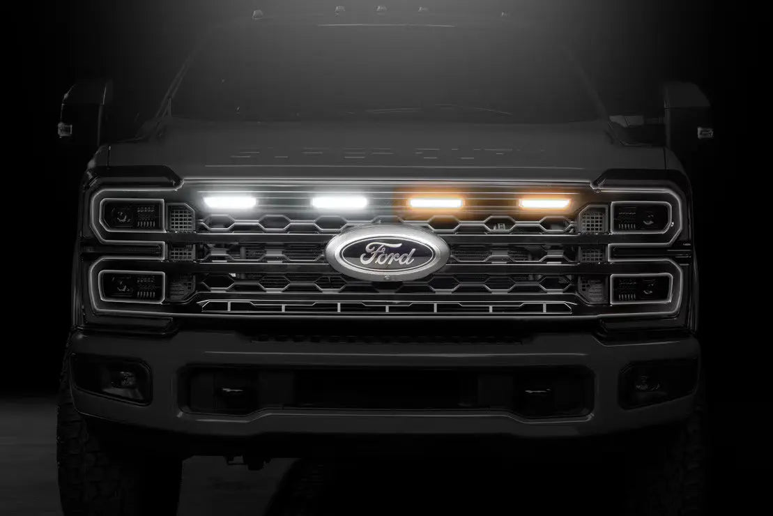 Morimoto XBG LED DRL Grille – Black (2023+ Ford Super Duty) Driven Light Group