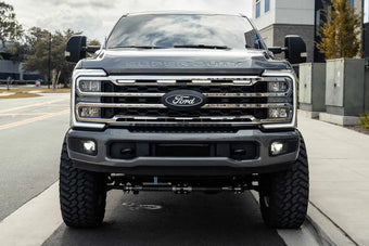 compare product Morimoto XBG LED DRL Grille – Chrome for 2023+ Ford Super Duty
