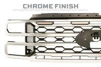 Morimoto XBG LED DRL Grille – Chrome for 2023+ Ford Super Duty Driven Light Group