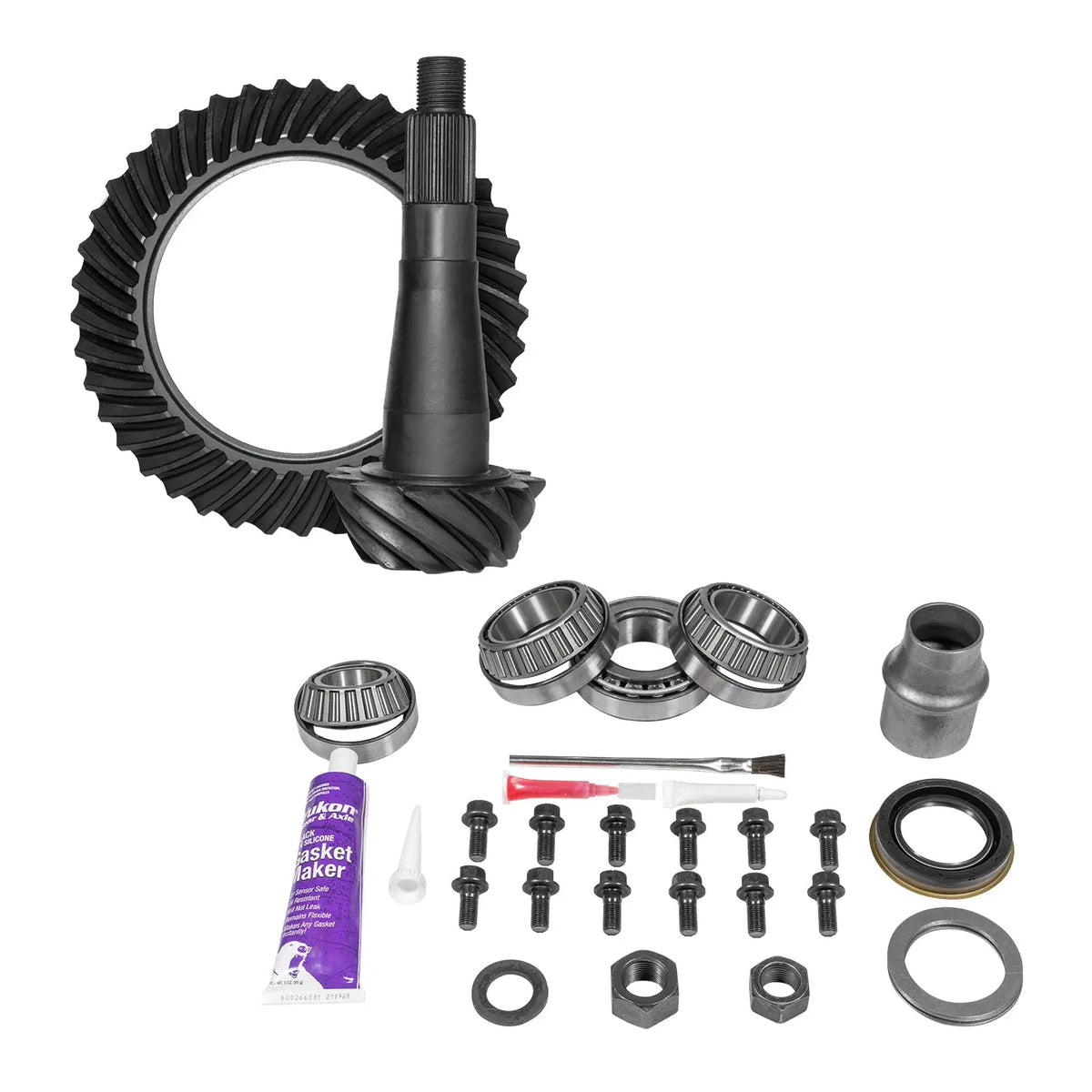 Muscle Car Re-Gear Kit For Chrylser 8.75 Diff 29 Spline 3.73 Ratio 8.75 Inch Chy 89 Case 3.73 Rear R&P Gear/ Install Kit Package Yukon Gear Yukon Gear and Axle