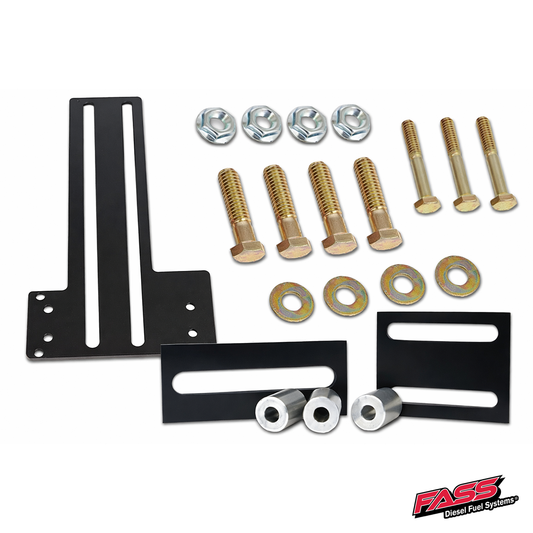 No Drill Bracket Kit for 94-12 Dodge/RAM and 01-12 GM/Chevy FASS Fass