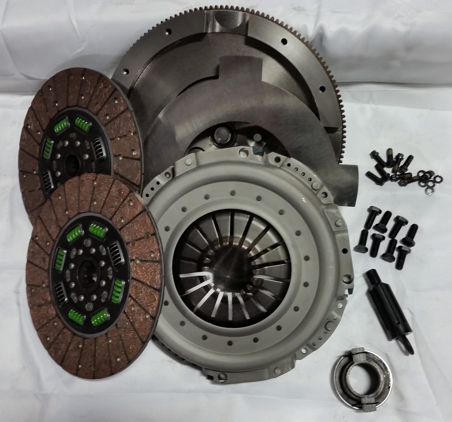 Valair Dual Disc Kit - up to 550HP Organic Facings NMU70NV45DDSN-ORG 1994-2002 - TAMELESS PERFORMANCE