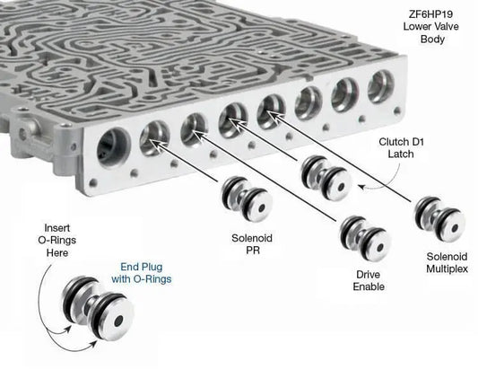 Suncoast O-Ringed Internal End Plug Kit