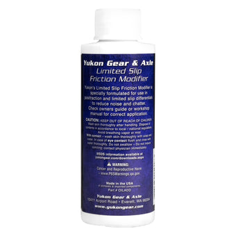 compare product Friction Modifier Additive For Limited Slip/Posi - 4 Ounce Bottle Gear Positraction Additive 4OZ Yukon Gear