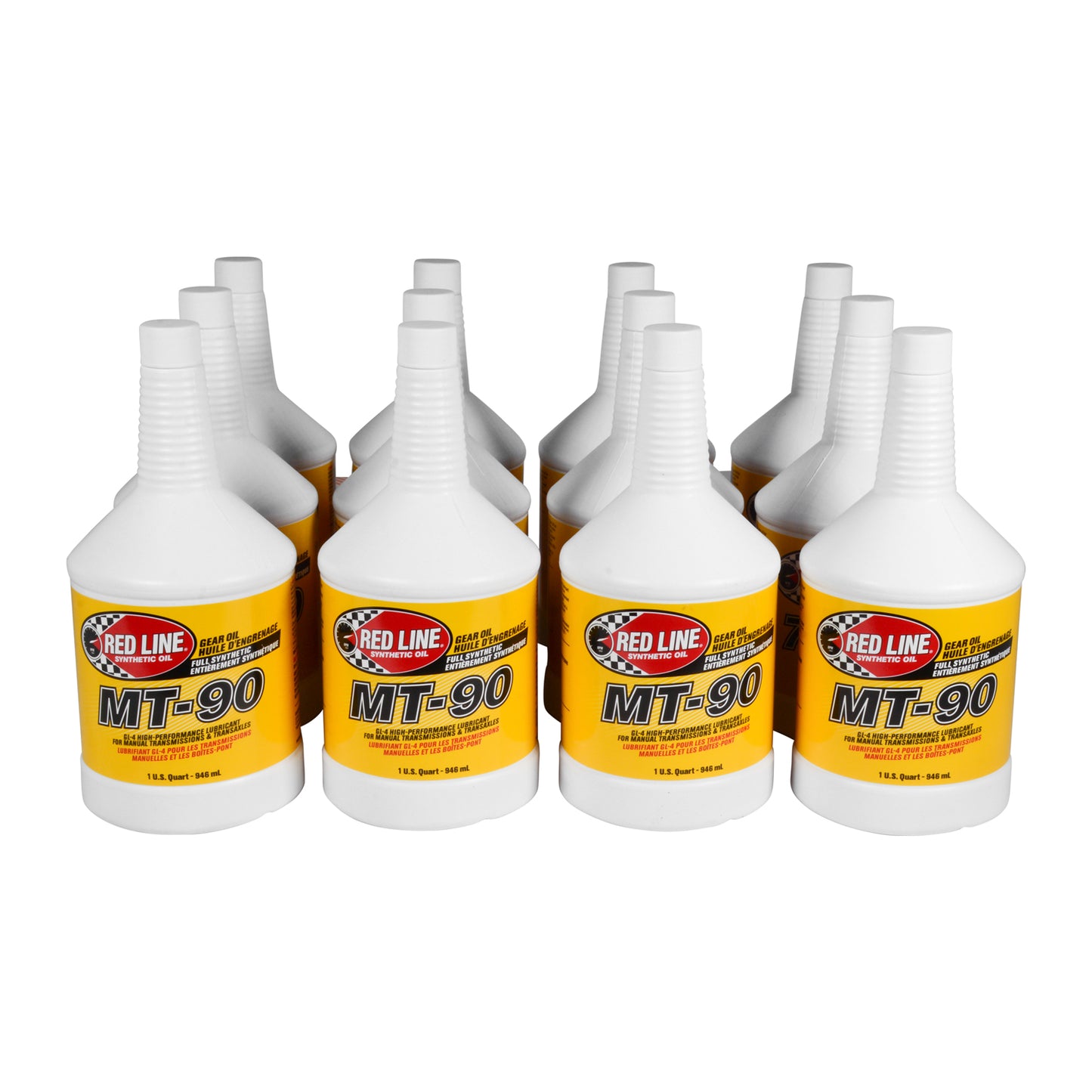 Gear Oil Red Line Synthetic 50304 75W90 Gl-4 M/T (Case) Red Line 50304 75W90 Gl-4 M/T Gear Oil - Case (12QT) Yukon Gear