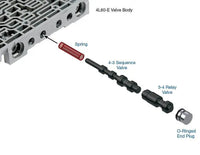 Oversized 4-3 Sequence Valve Kit - OE Valve/Bore Only