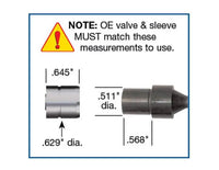 Oversized Pressure Regulator Valve Kit