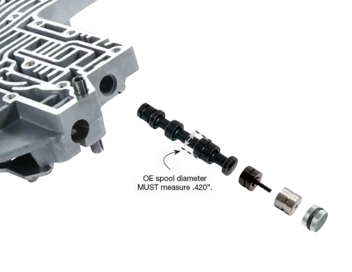 Oversized Solenoid Switch Valve Plug Kit