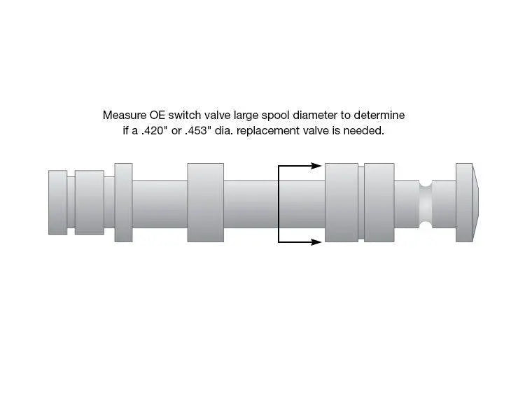 Oversized Solenoid Switch Valve