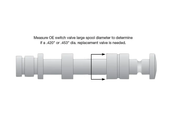 Oversized Solenoid Switch Valve