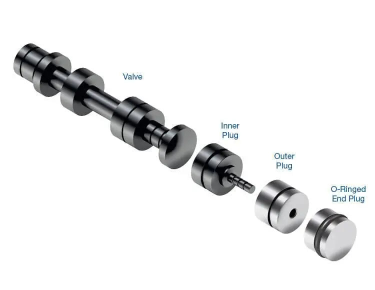 Oversized Solenoid Switch Valve & Plug Kit
