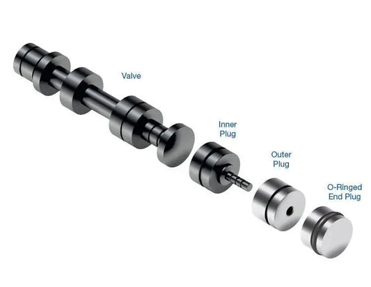 Oversized Solenoid Switch Valve & Plug Kit