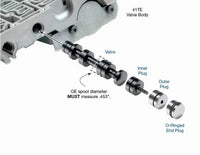 Oversized Solenoid Switch Valve & Plug Kit