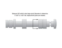 Oversized Solenoid Switch Valve & Plug Kit