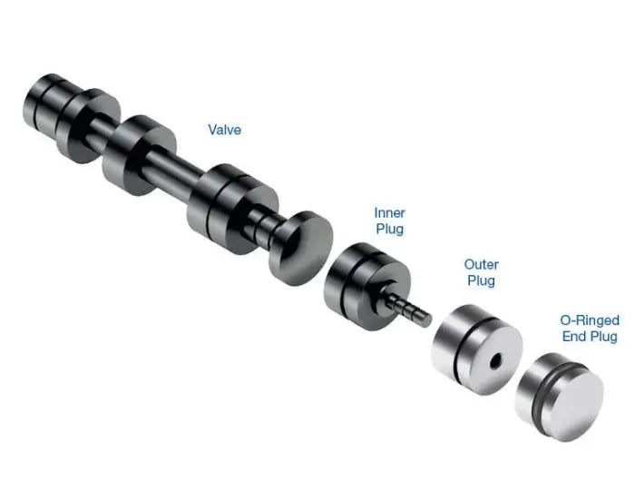 Oversized Solenoid Switch Valve & Plug Kit