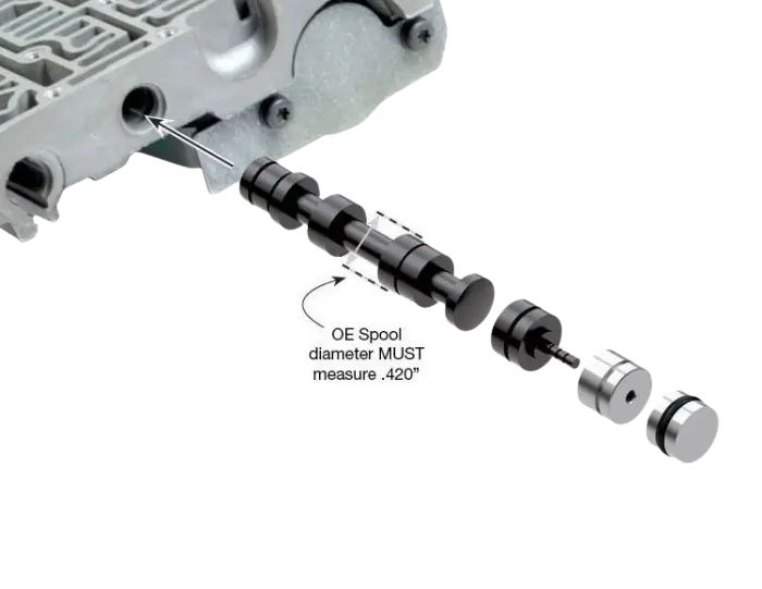 Oversized Solenoid Switch Valve & Plug Kit