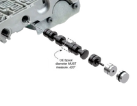 Oversized Solenoid Switch Valve & Plug Kit